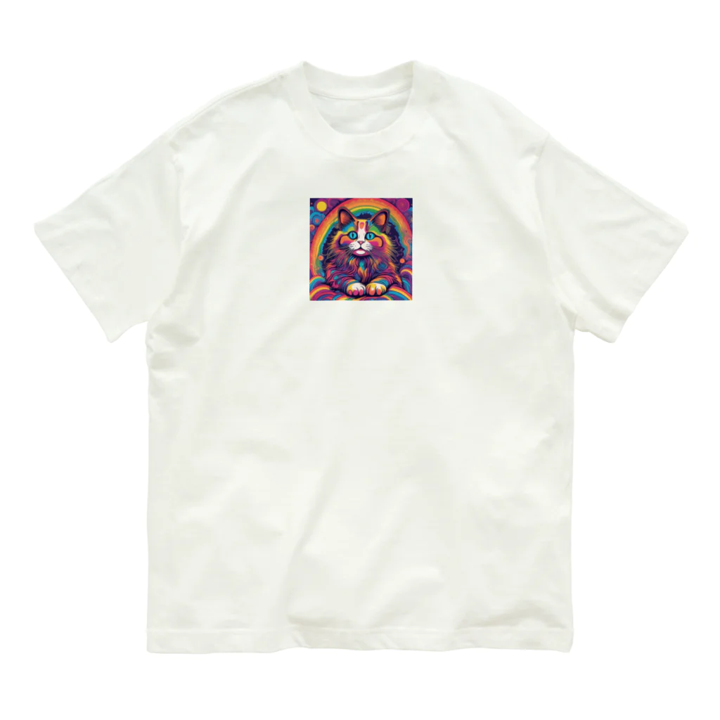 catsのアート猫 Organic Cotton T-Shirt