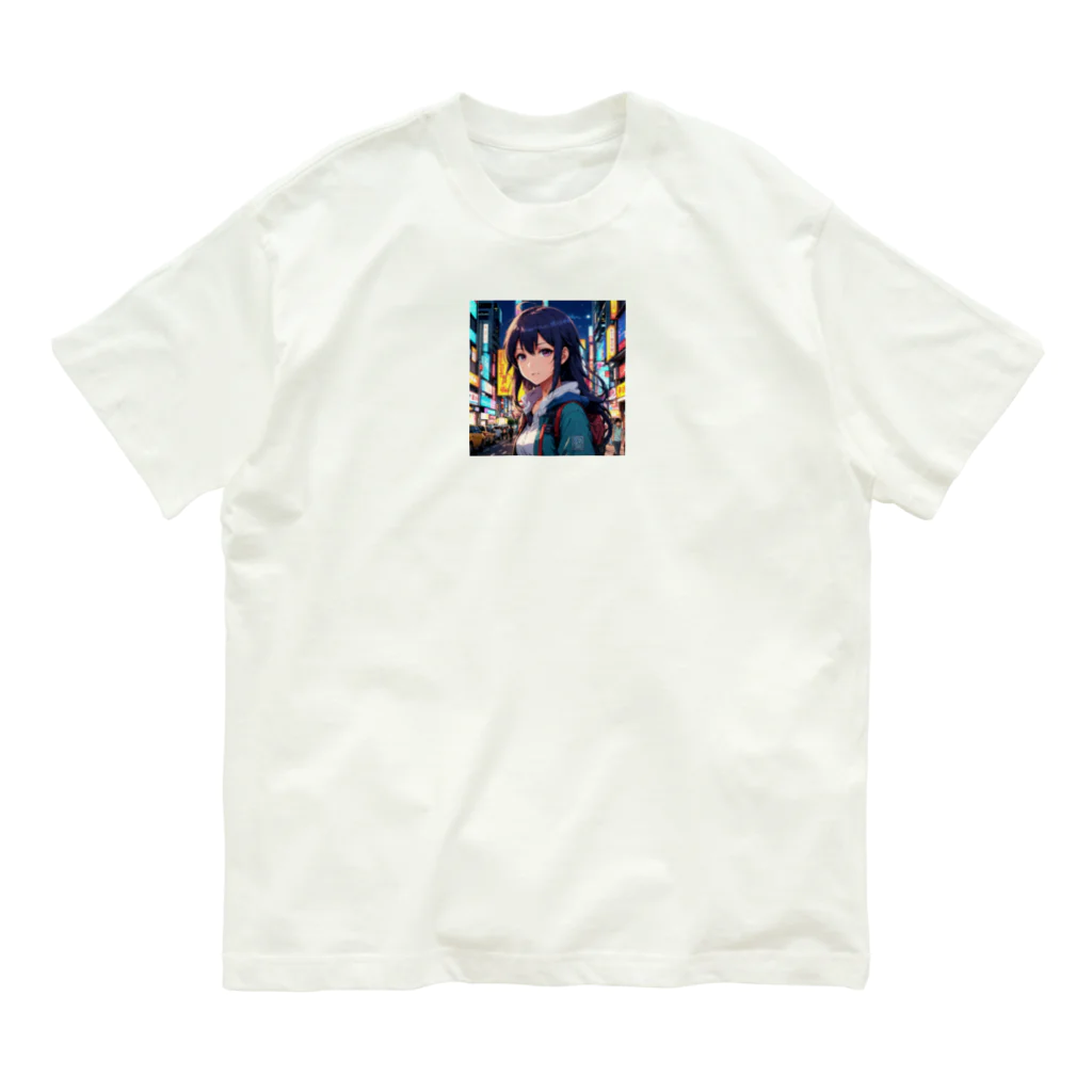 sion1010のひとりで演奏する、夢いっぱいの女の子♪ Organic Cotton T-Shirt