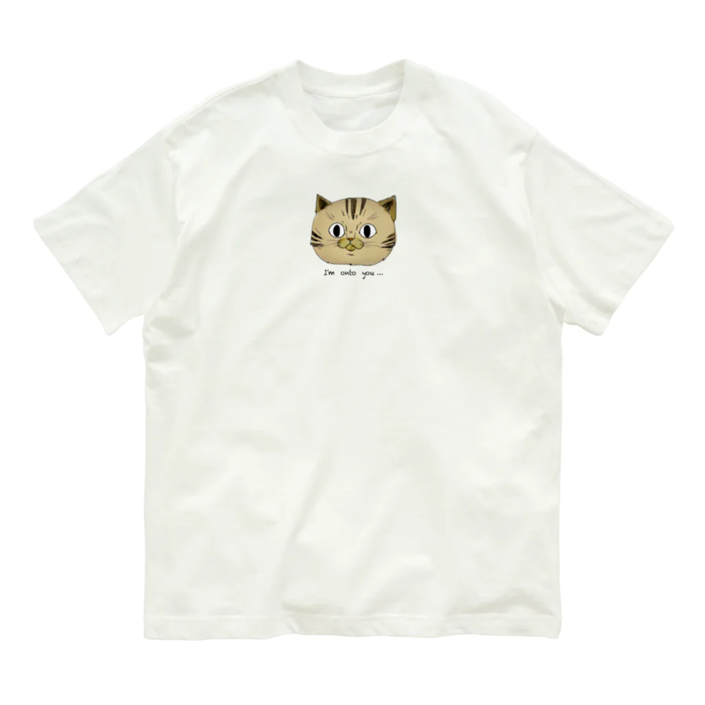 NaNa’s SHOP 🐾のお見通し猫　🐾 Organic Cotton T-Shirt