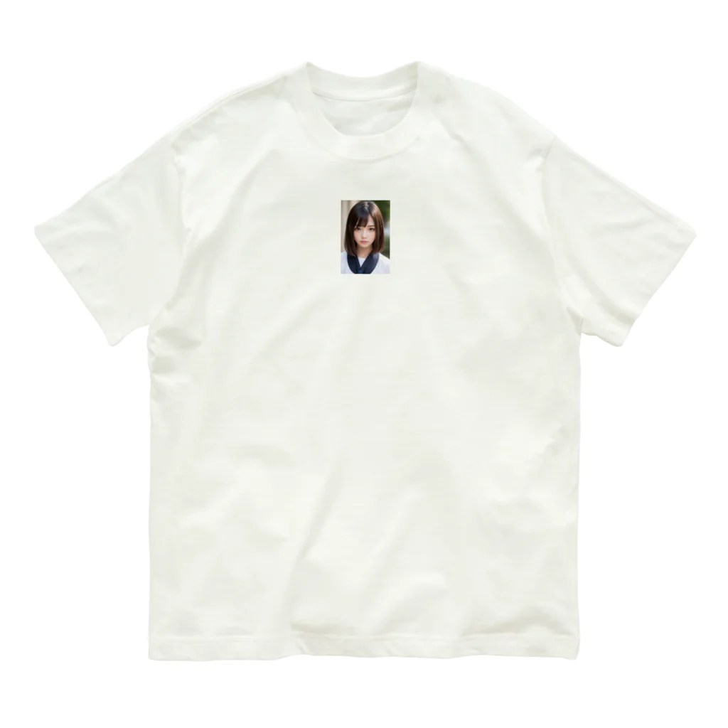 アニメイトのAI美女collection オーガニックコットンTシャツ