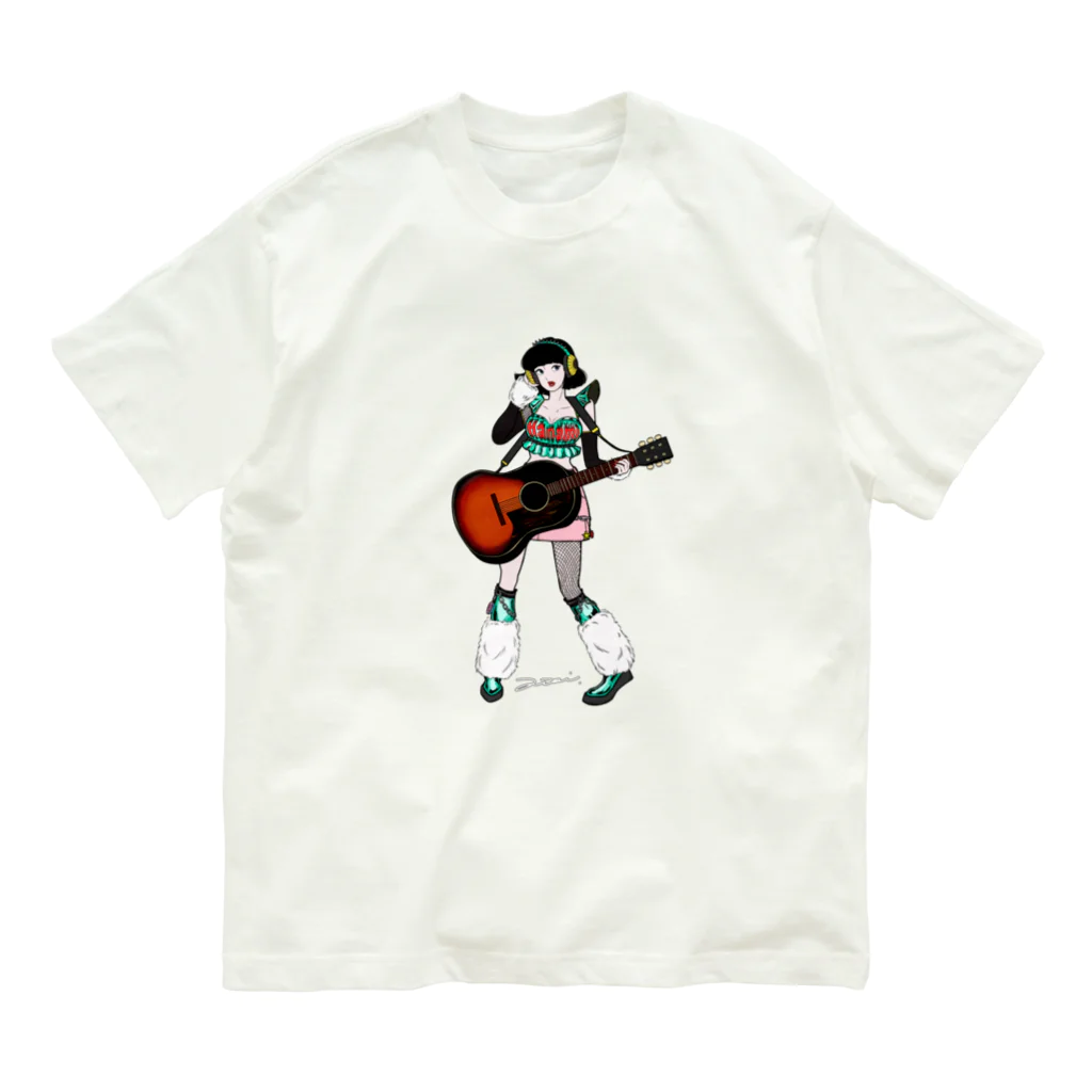 HANAMIの花心ロゴ（スタンダード） Organic Cotton T-Shirt