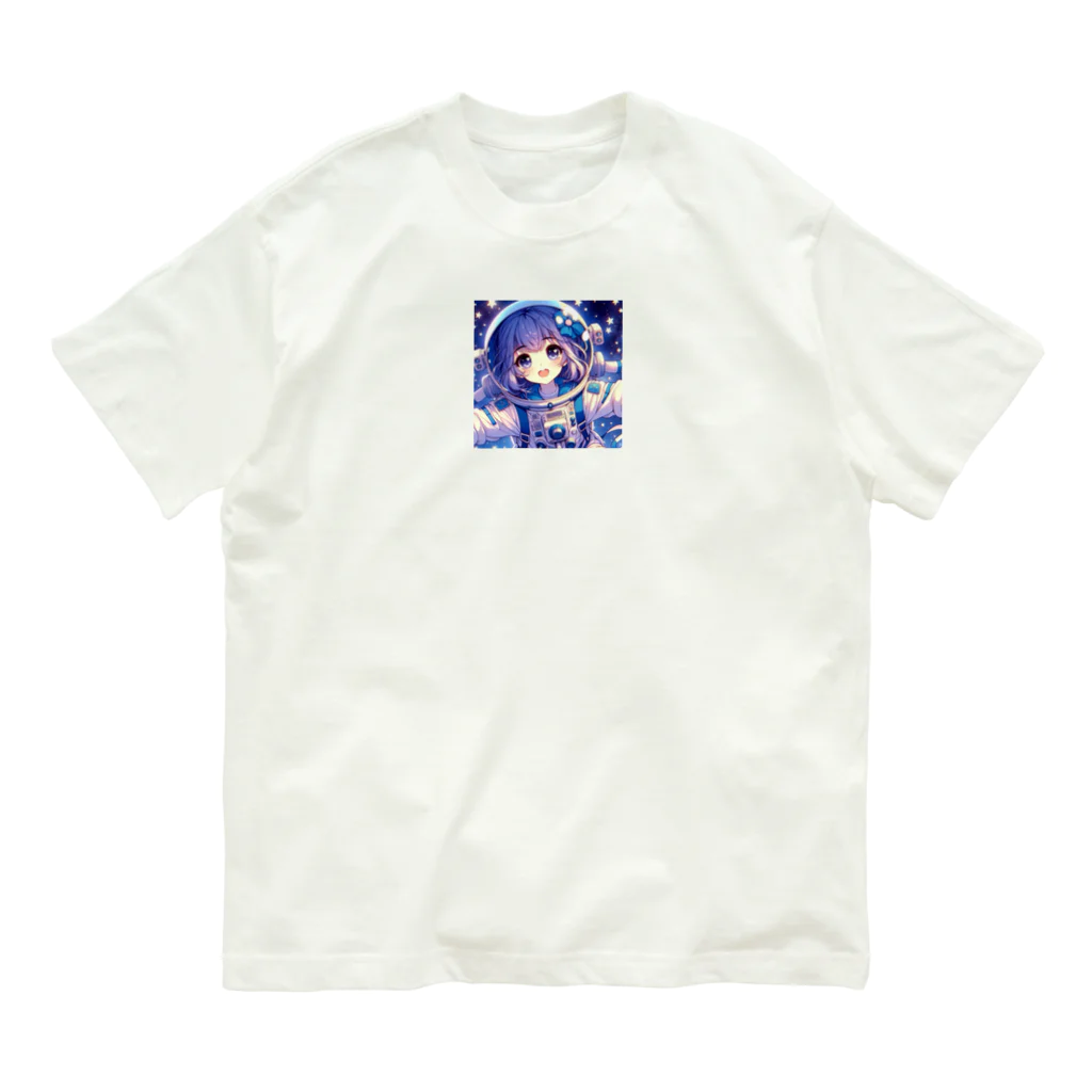 ぷの宇宙ちゃん オーガニックコットンTシャツ