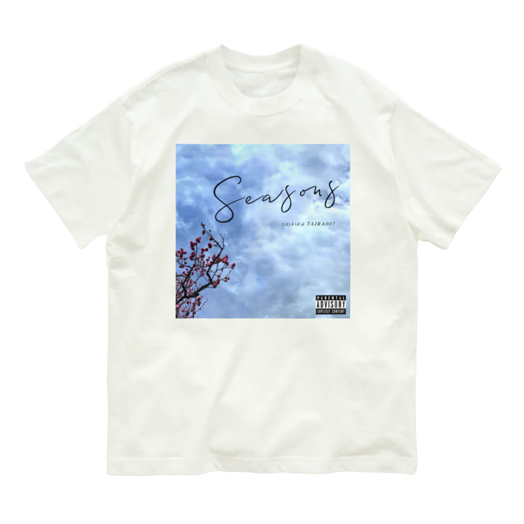 172 FMのSEASONS グッズ　tjaykid & Taira Organic Cotton T-Shirt