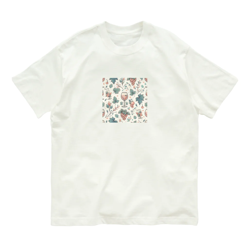 MOONY'S Wine ClosetのRose オーガニックコットンTシャツ