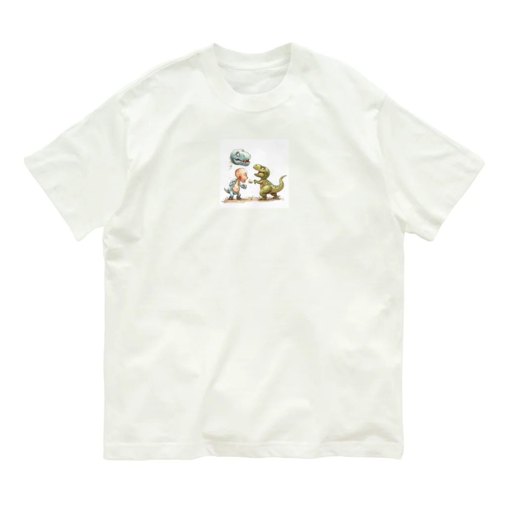 未来工房のびっくら仰天 Organic Cotton T-Shirt