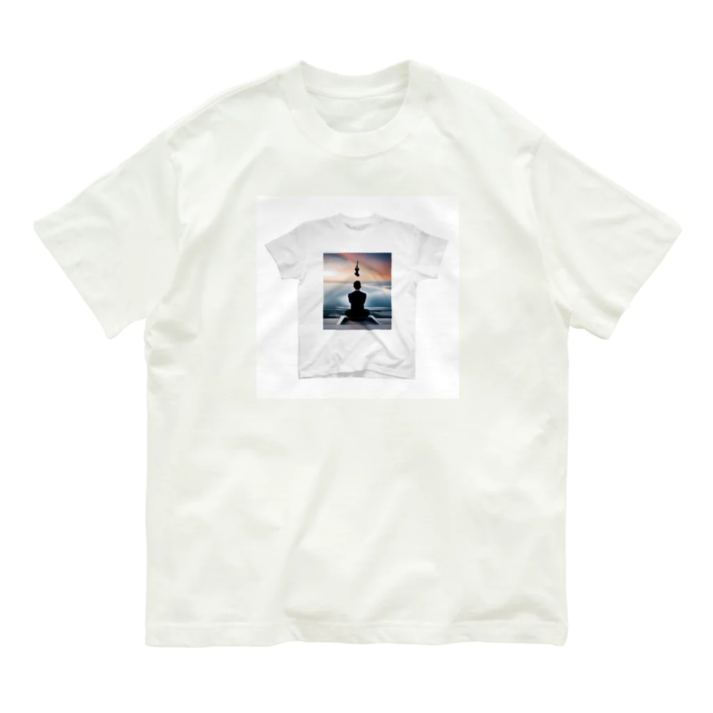 心を軽くするレッスンの鋼のメンタルより、しなやかなメンタルB Organic Cotton T-Shirt