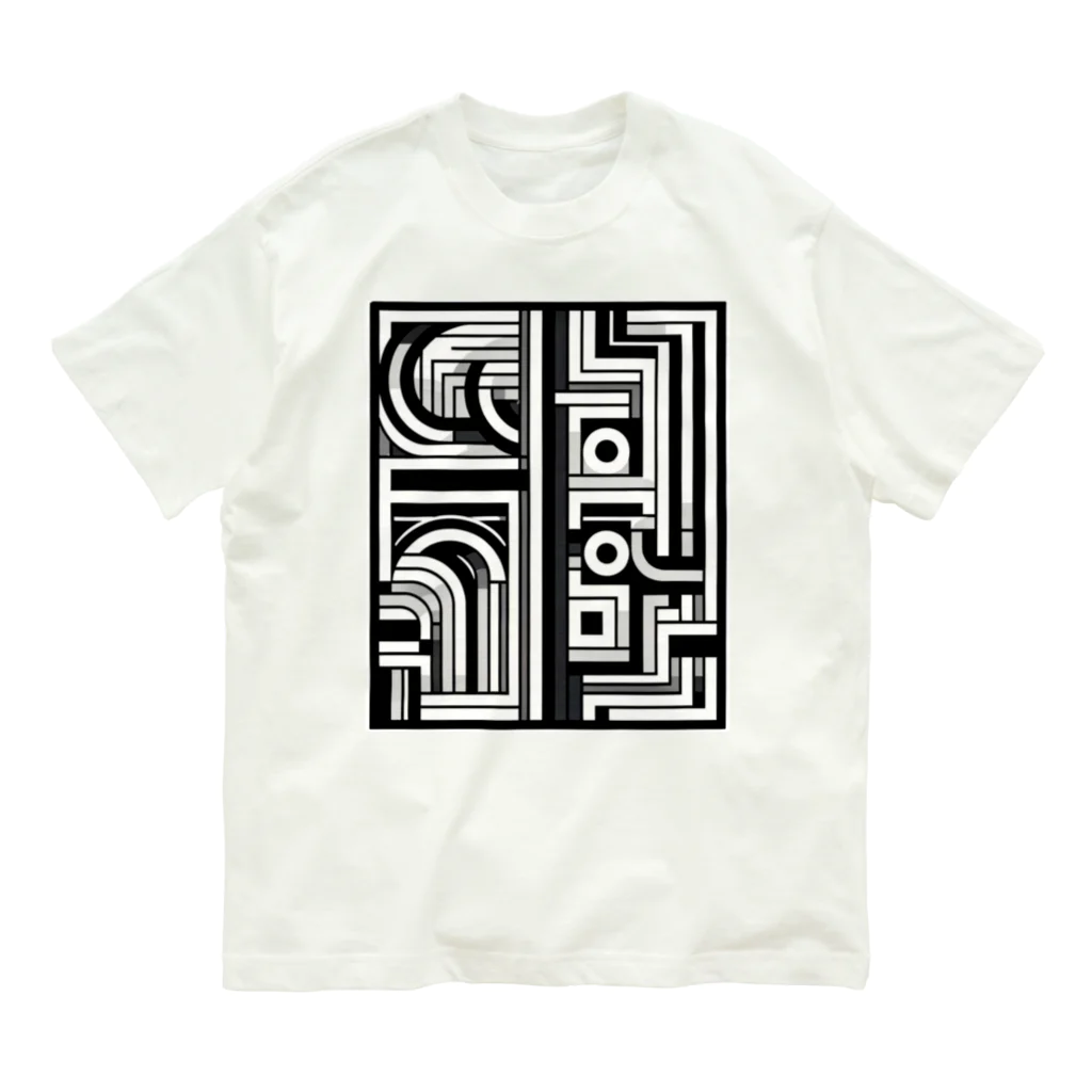 tsukino-utenaのJOMON QR オーガニックコットンTシャツ