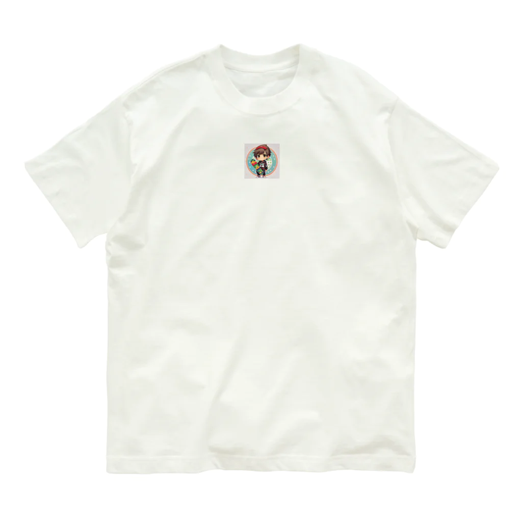 あんみつ@のキュートキックフリッパー Organic Cotton T-Shirt