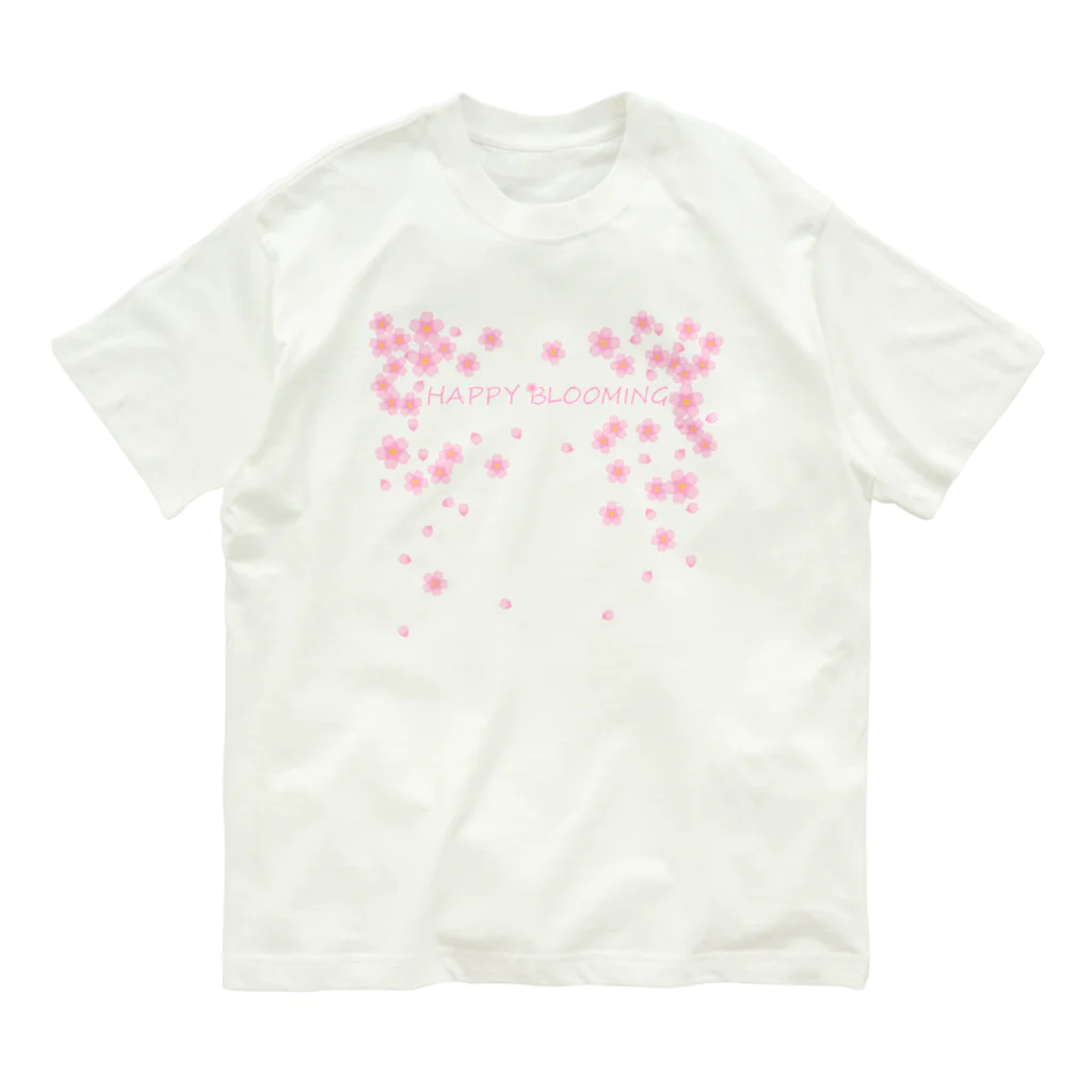 A33のHAPPY BLOOMING Organic Cotton T-Shirt