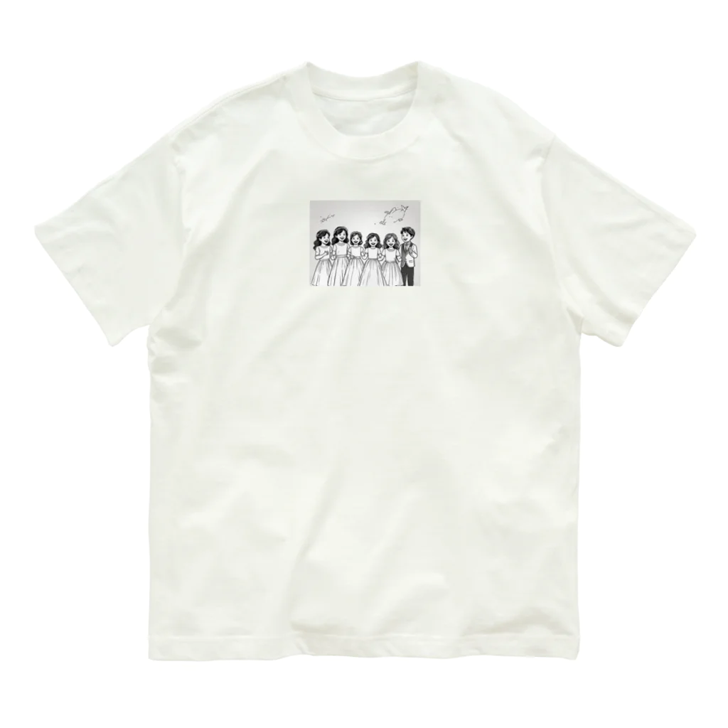 studio eizoの結婚式でのこどもたちの歌声🎵 オーガニックコットンTシャツ