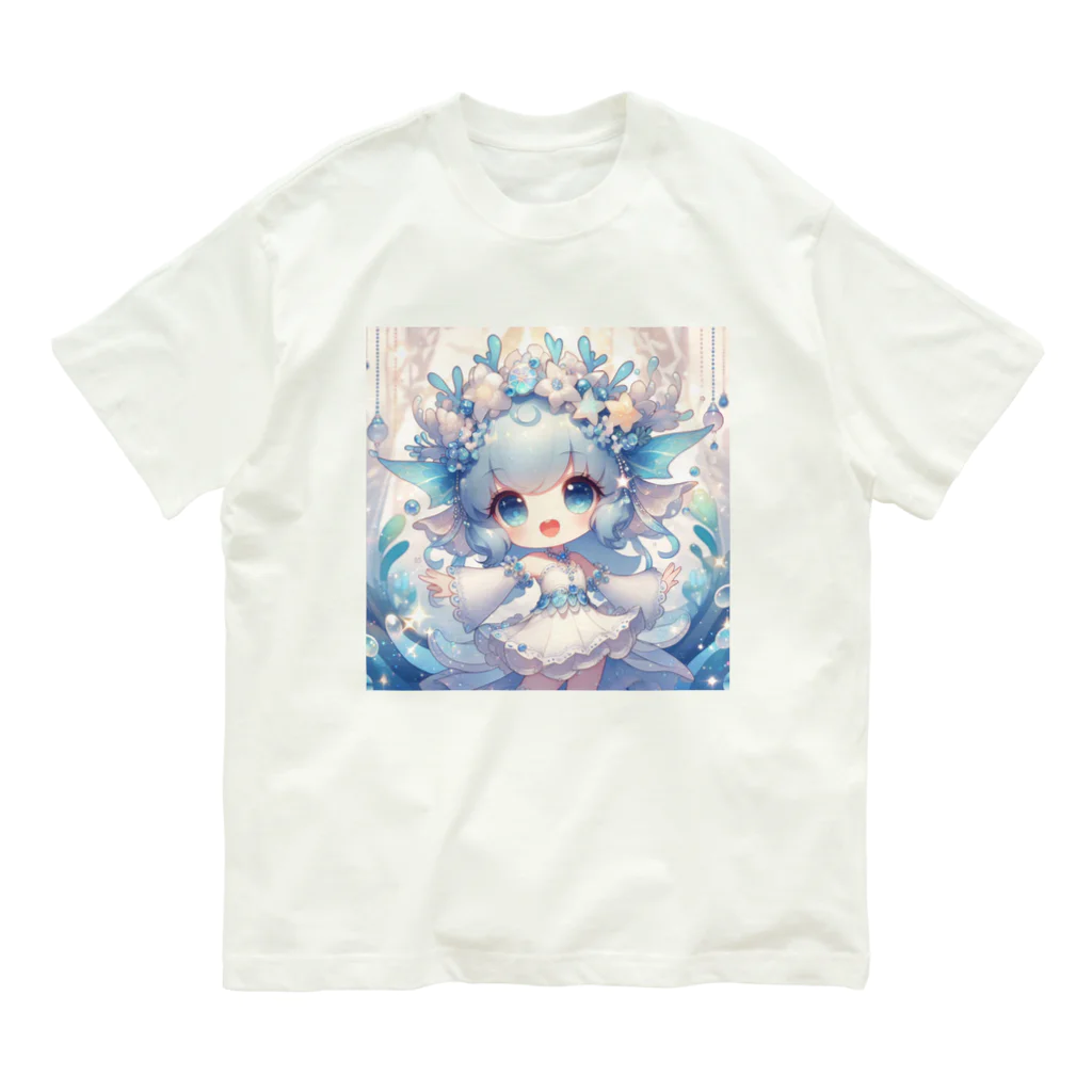 Chocolate-Lily-Mの☆海の妖精☆ オーガニックコットンTシャツ