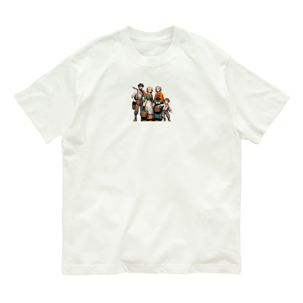 Pixel Art Goodsの村人（pixel art） Organic Cotton T-Shirt