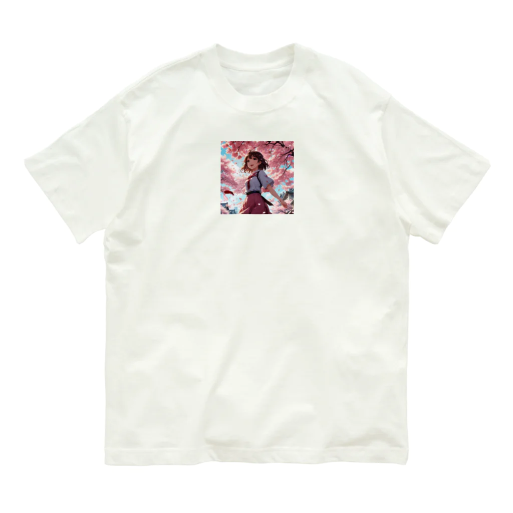 ここのよていの桜の季節 Organic Cotton T-Shirt