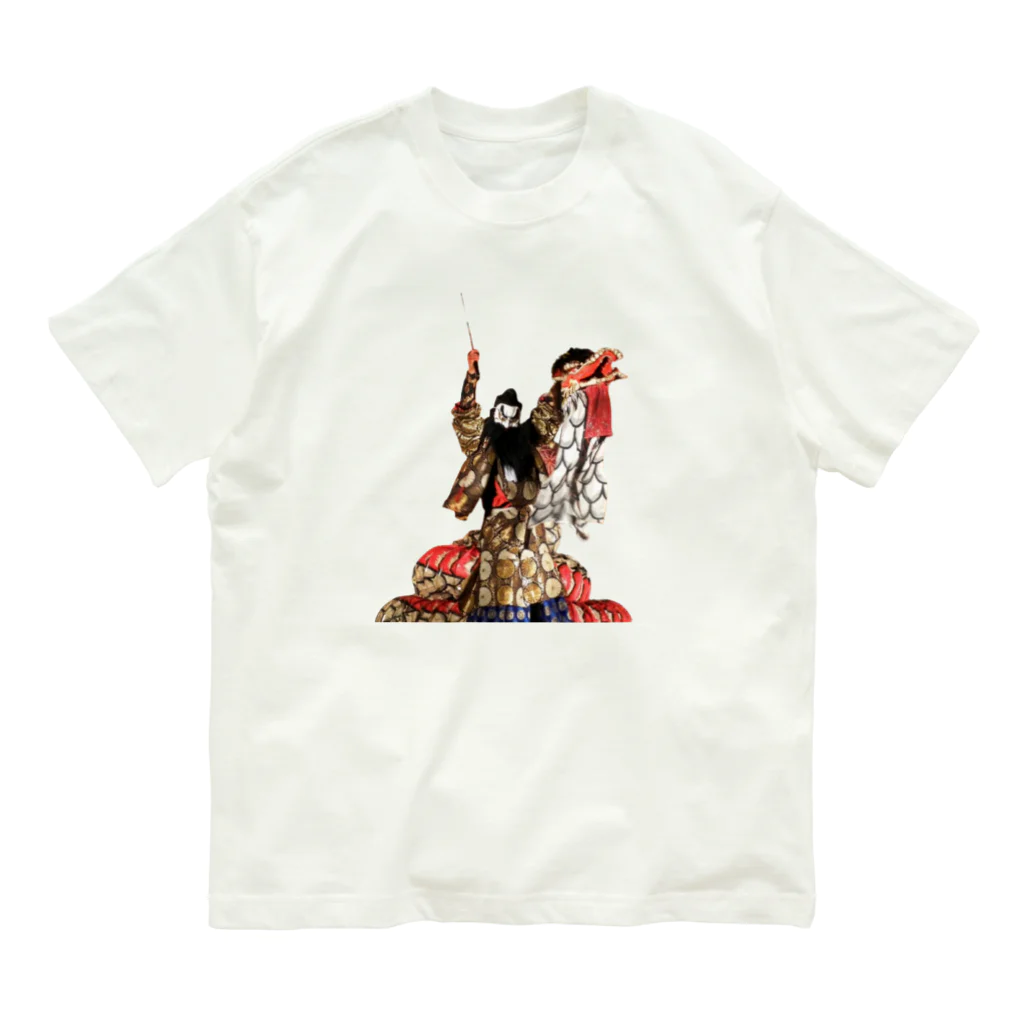 minaminokojimaの石見神楽 オーガニックコットンTシャツ