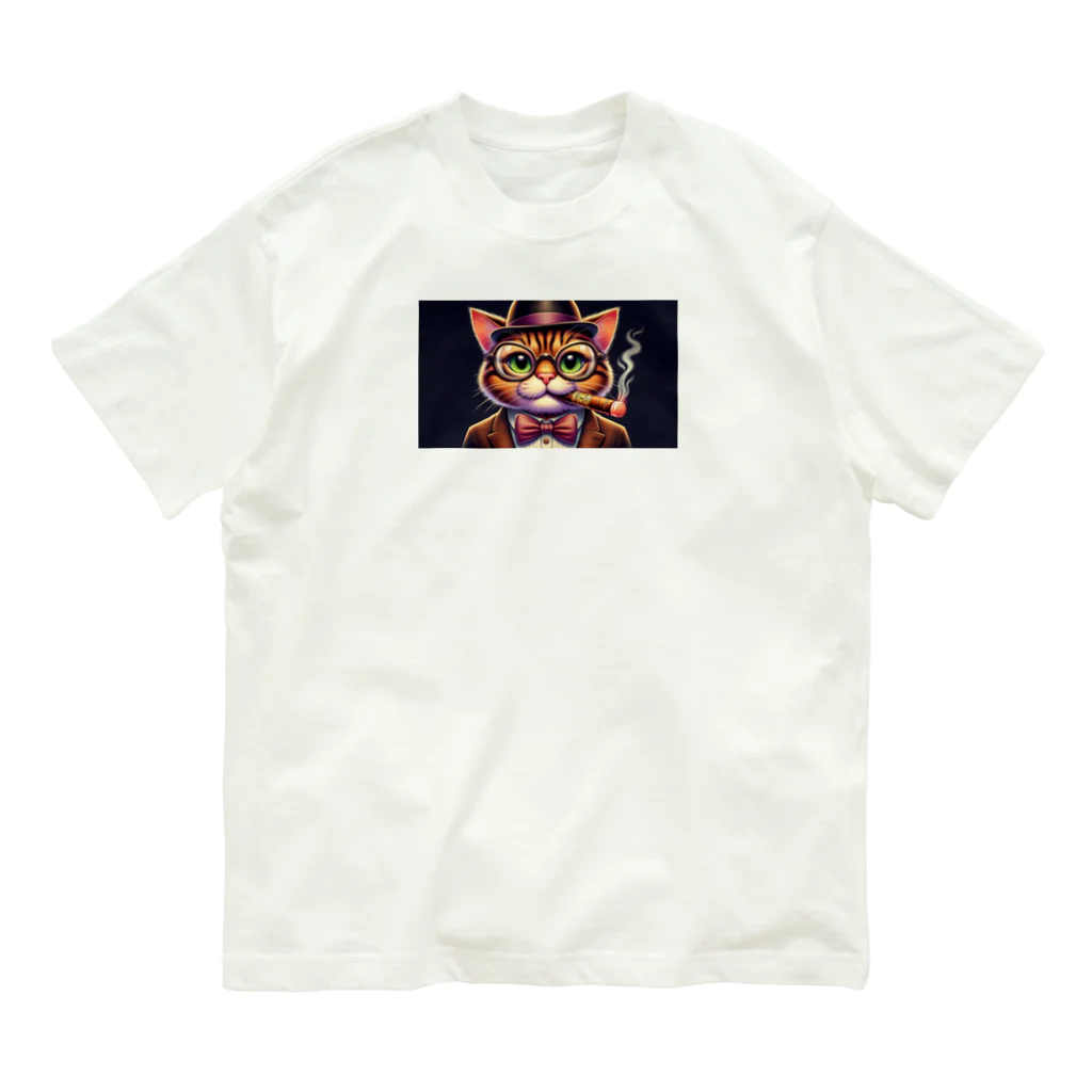 atterrirのミスター・ホームズ Organic Cotton T-Shirt