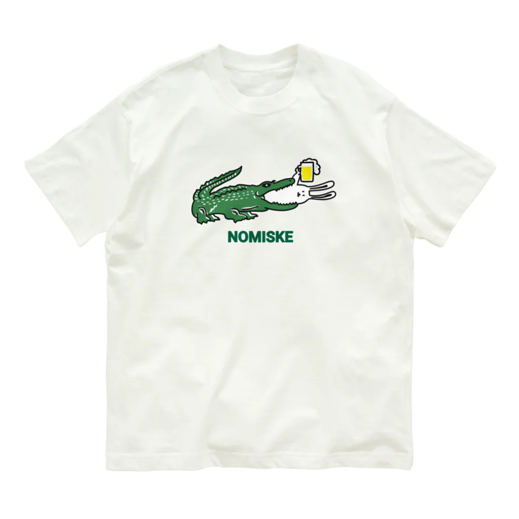 ヒロシオーバーダイブのNOMISKE（飲み助） Organic Cotton T-Shirt