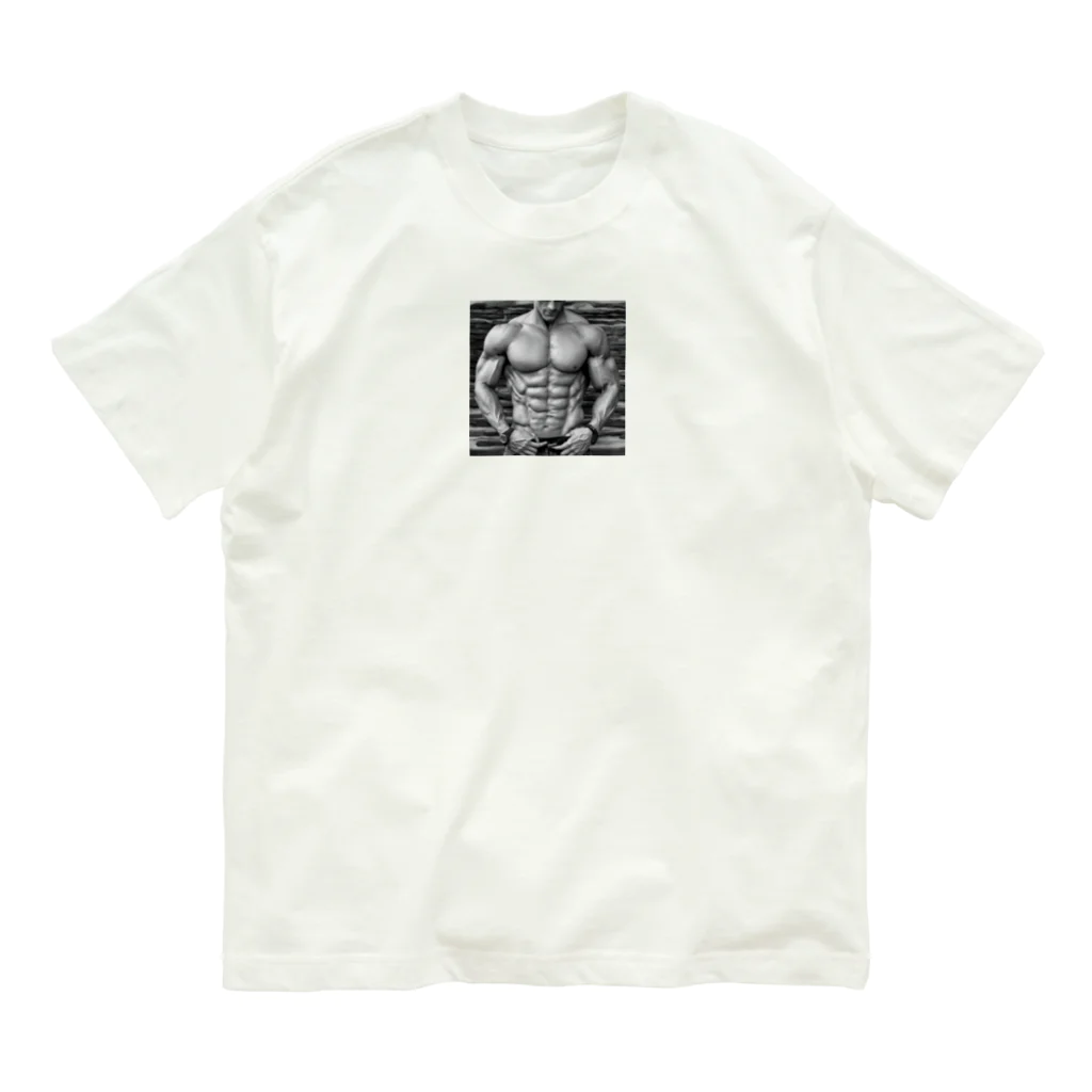 Yasu3141の腹筋 オーガニックコットンTシャツ