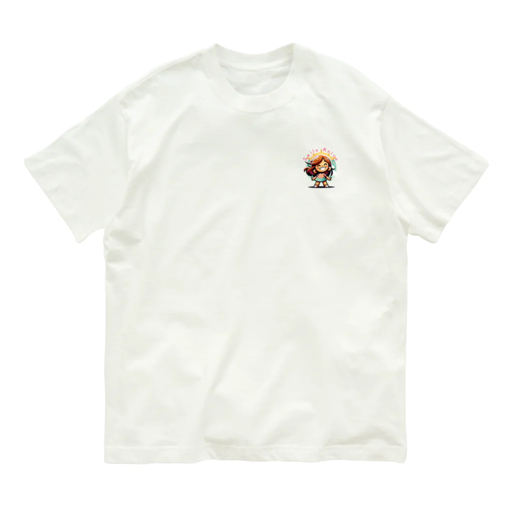 けいかちゃんのSmile Keica Organic Cotton T-Shirt