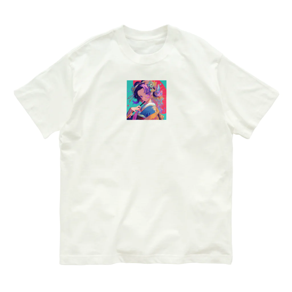 AQUAMETAVERSEの彩りの風に吹かれて Marsa 106 オーガニックコットンTシャツ