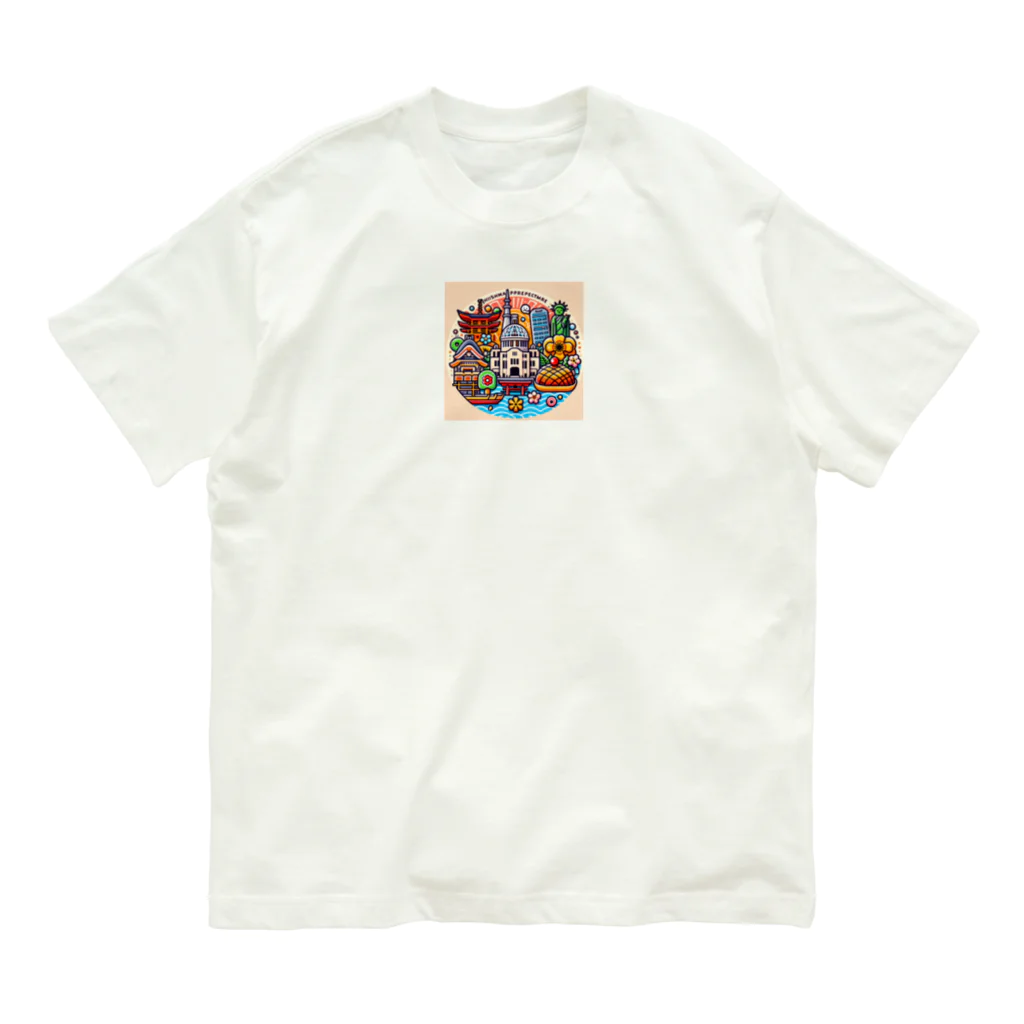 CHRON SHIROの広島県 Organic Cotton T-Shirt