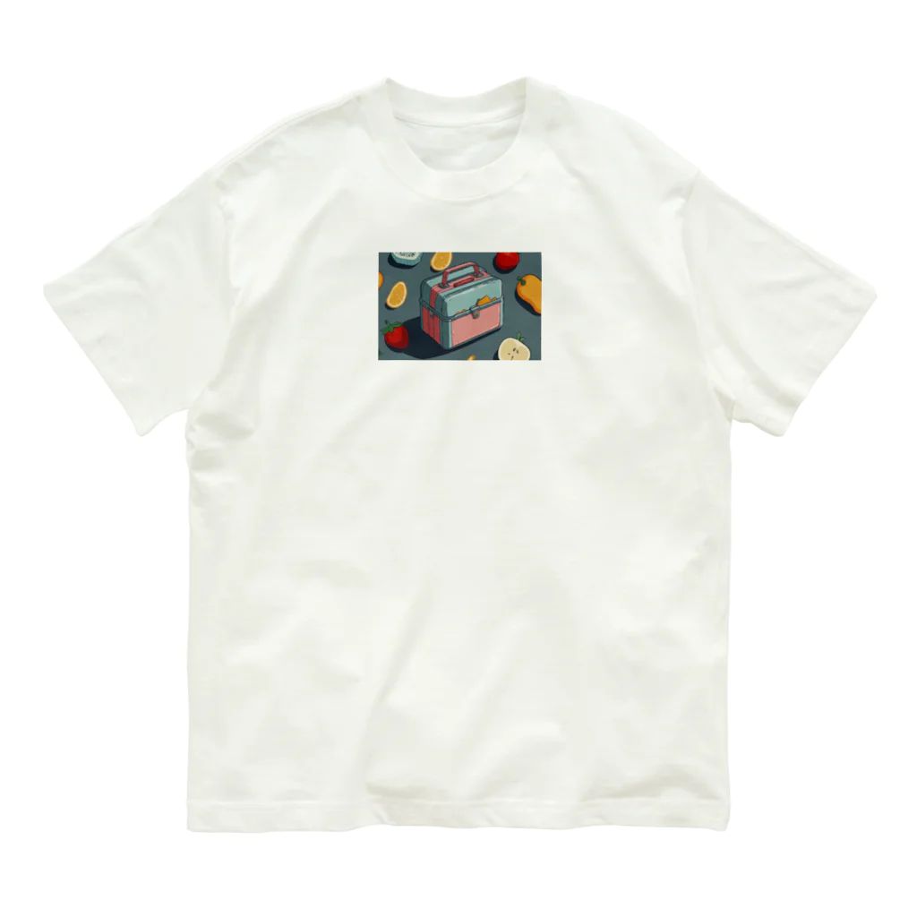 さぎょう擁のミニ弁当と学食の時間 Organic Cotton T-Shirt