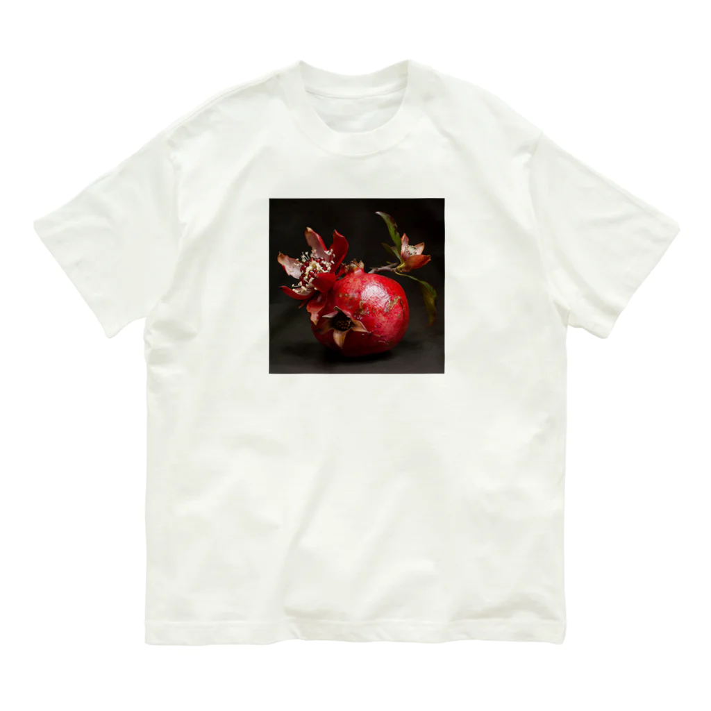 AQUAMETAVERSEのザクロ　なでしこ1478 Organic Cotton T-Shirt