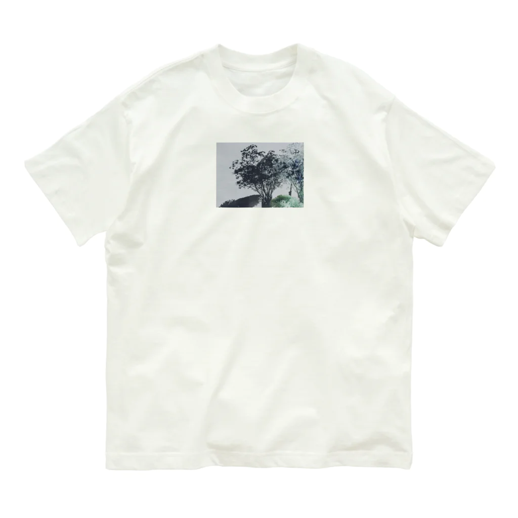 wgogjgydgdpwの花とその影 オーガニックコットンTシャツ