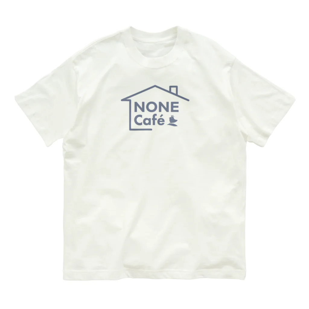 nonecafe_karuizawaのとりモチーフ（ブルーグレイVer） Organic Cotton T-Shirt