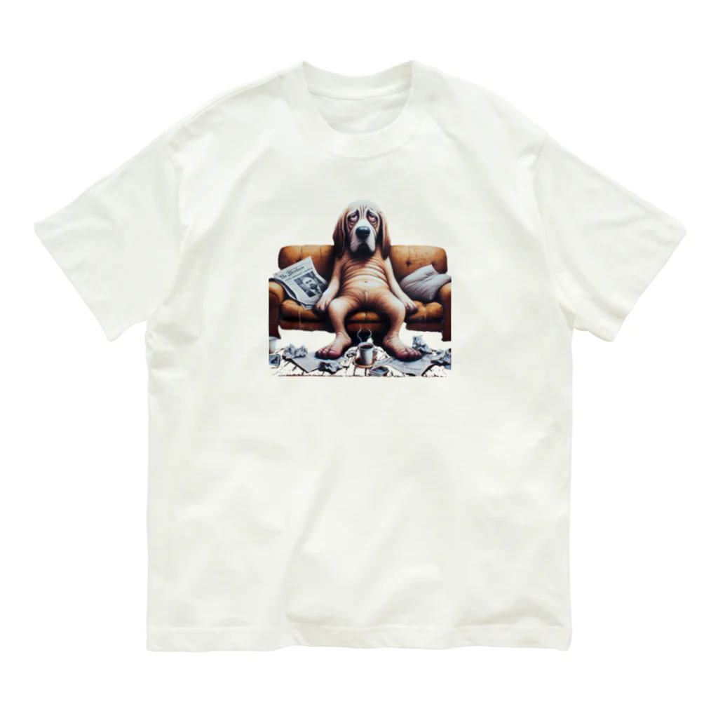 Ｒ WORKSのアンニュイアニマル Organic Cotton T-Shirt