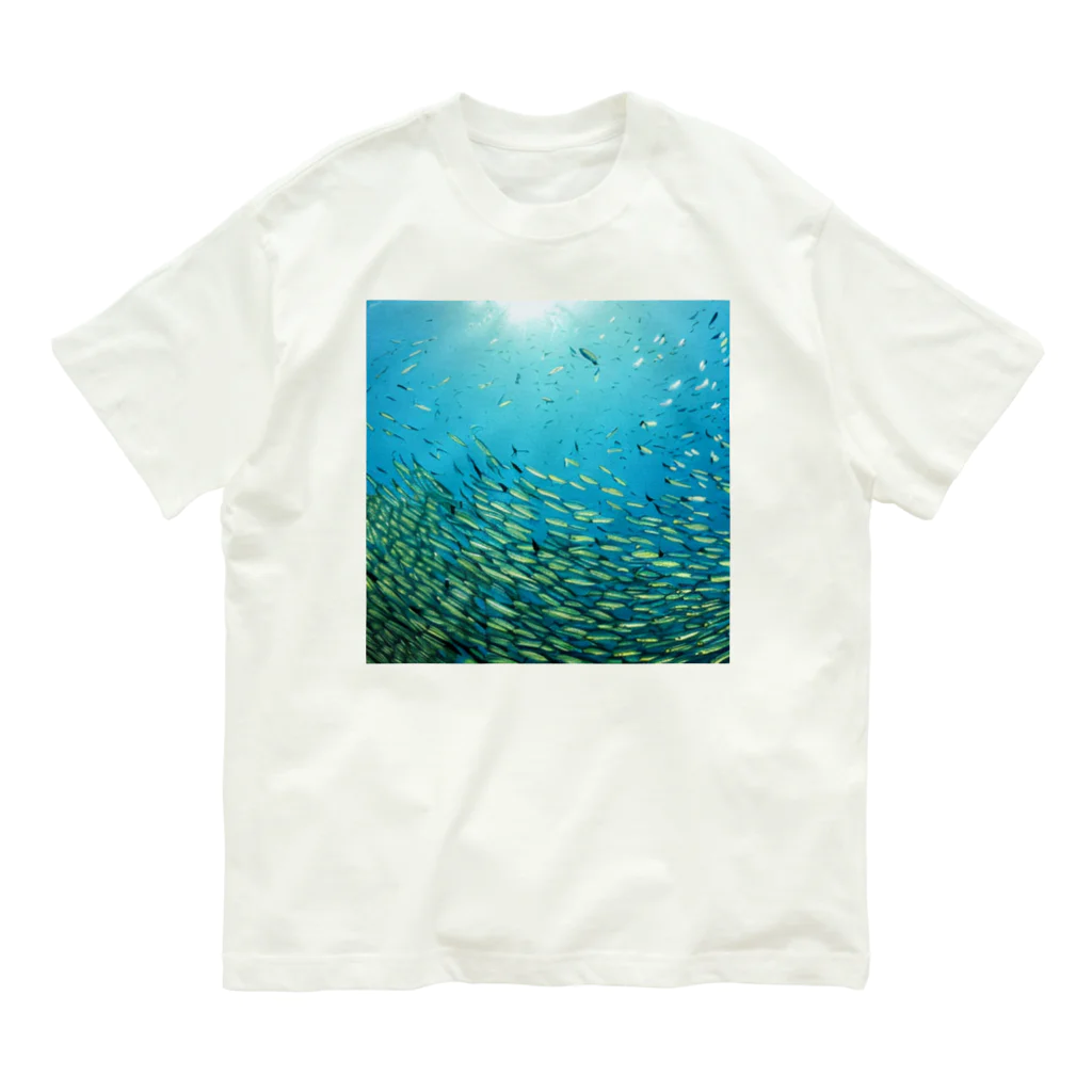 positive_poem05の深海へ向かう オーガニックコットンTシャツ