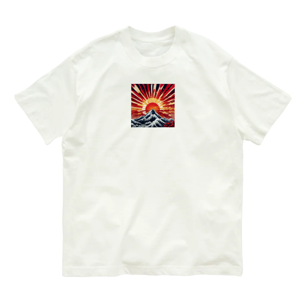 yu-ki213の旭日旗 Organic Cotton T-Shirt