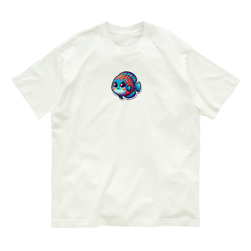 あにまる♡のディスカスちゃん Organic Cotton T-Shirt