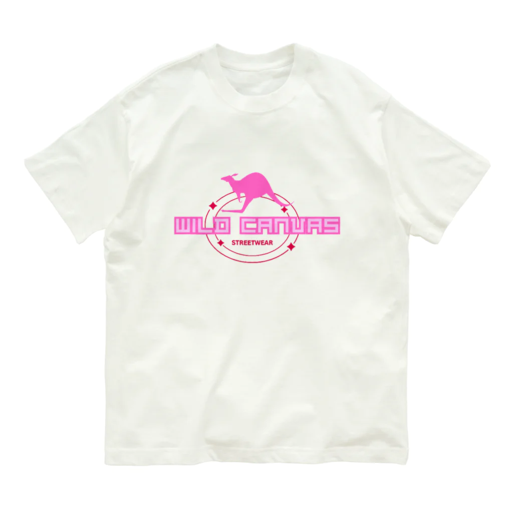 HorizonHuesのワイルドキャンバスラグーン Organic Cotton T-Shirt