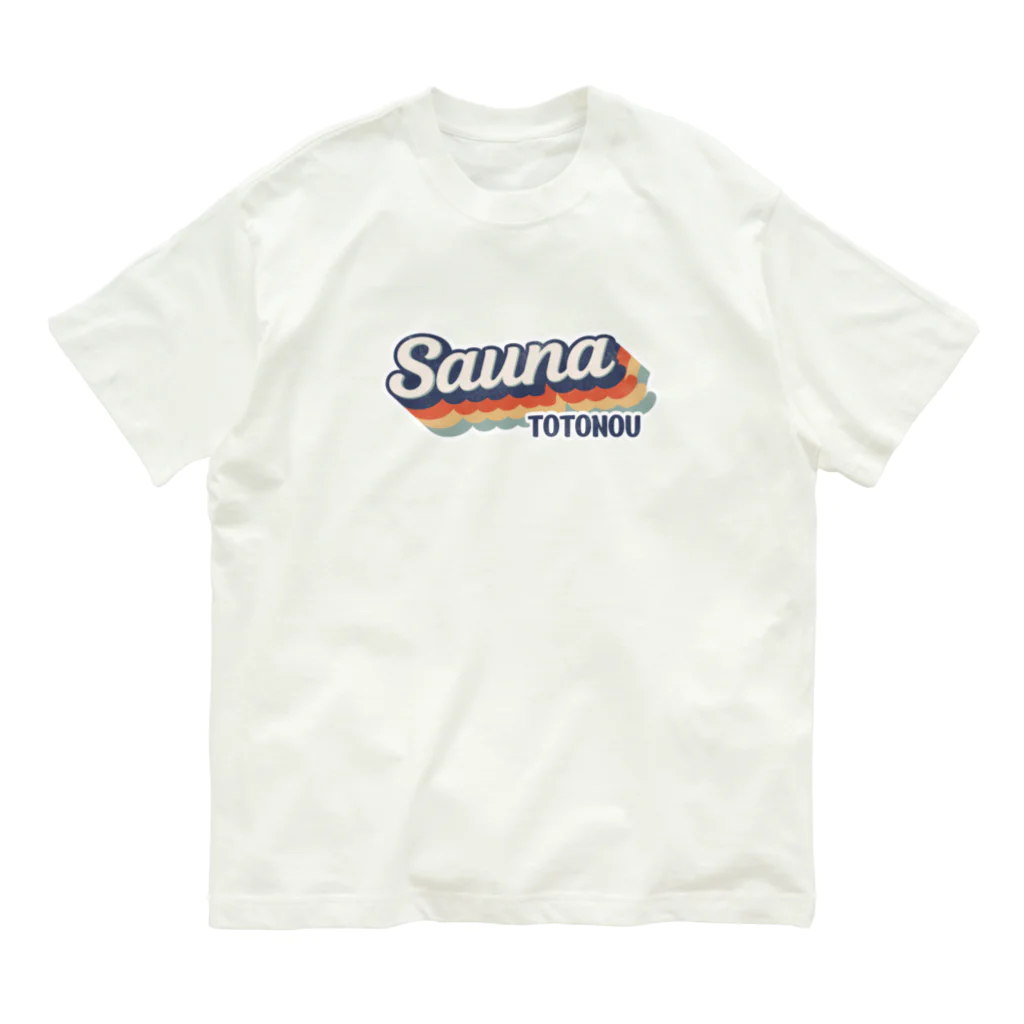 kg_shopのSauna -Vintage- (Grunge) Organic Cotton T-Shirt