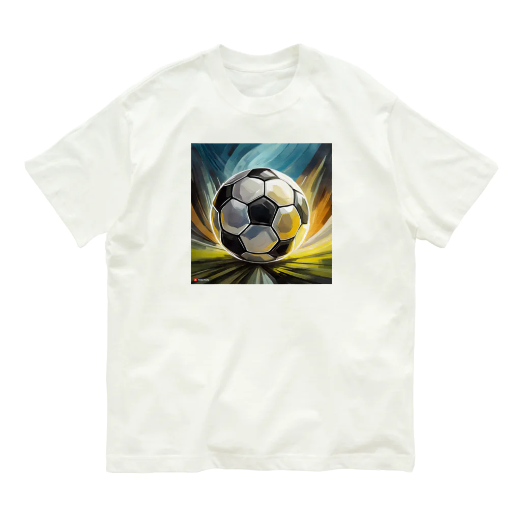 TENTENのサッカーボール Organic Cotton T-Shirt