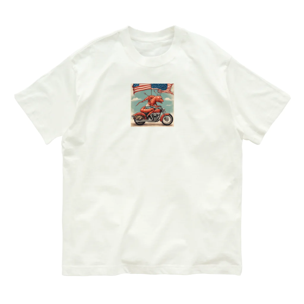 Mad13のアメリカンフィッシュ Organic Cotton T-Shirt