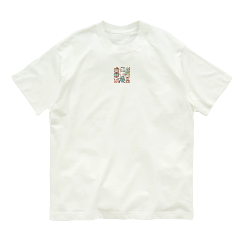 moyasi_777のanimals Organic Cotton T-Shirt