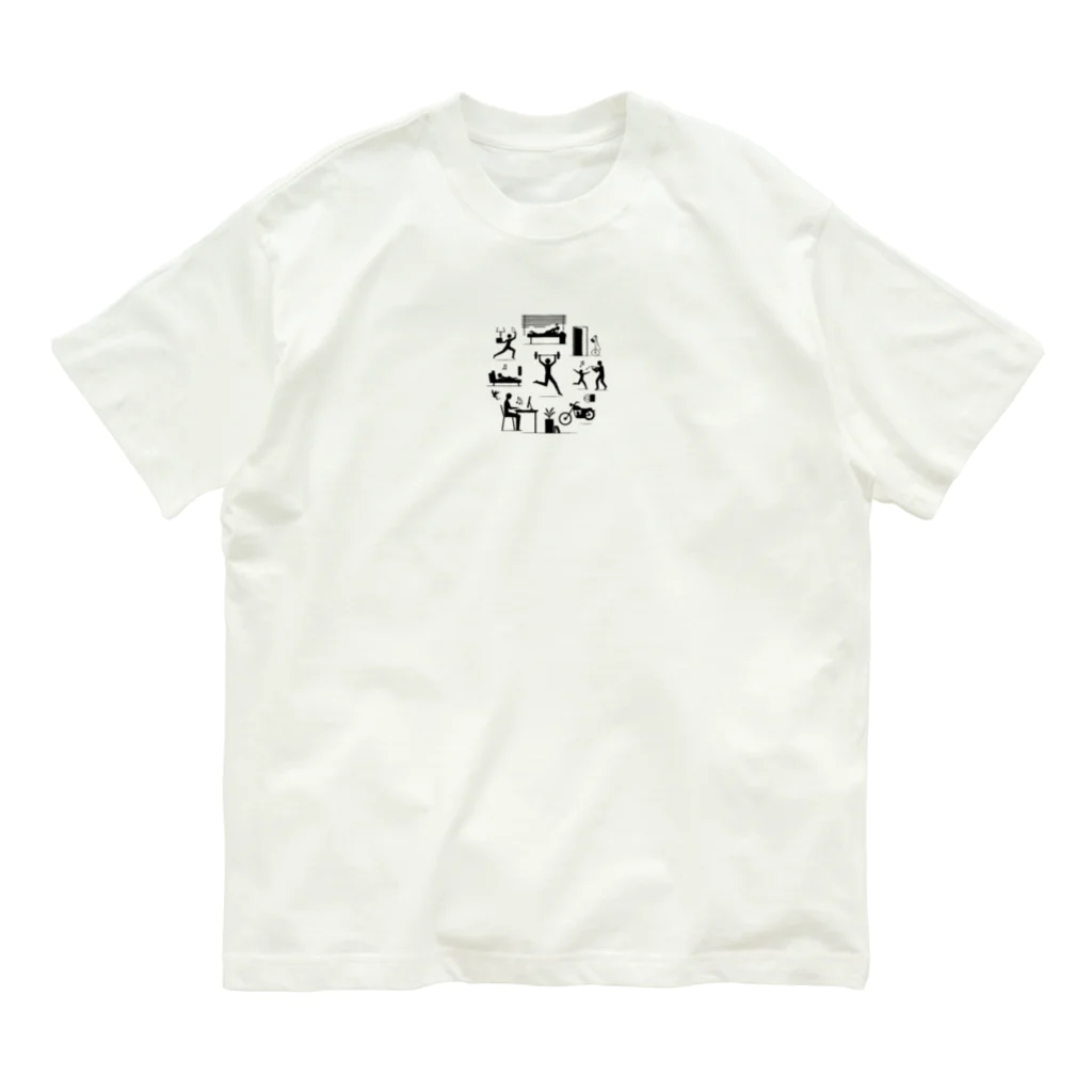 Monochrome_or_Colorfulの好きなものこそ上手 Organic Cotton T-Shirt