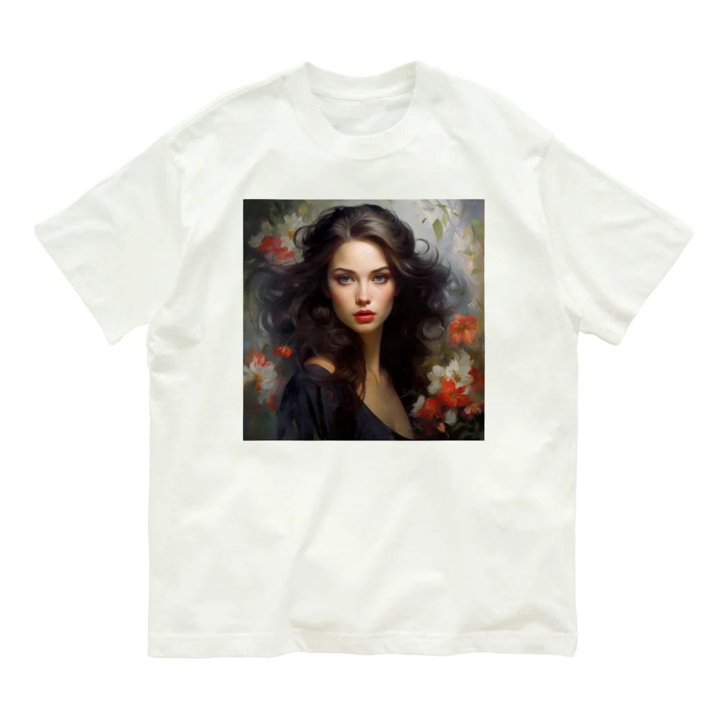 AQUAMETAVERSEの上品な美女　なでしこ1478 Organic Cotton T-Shirt