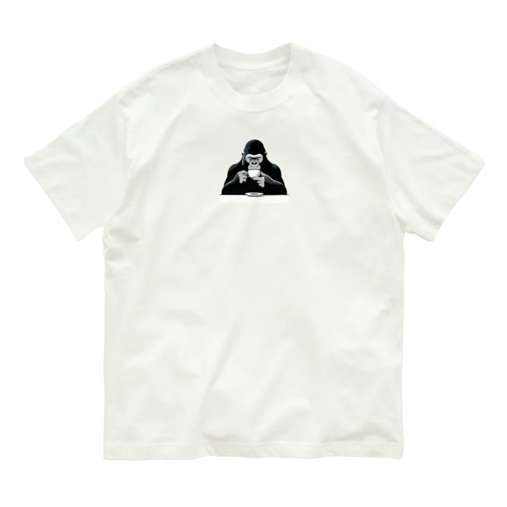 K'ramaのカフェゴリラ Organic Cotton T-Shirt