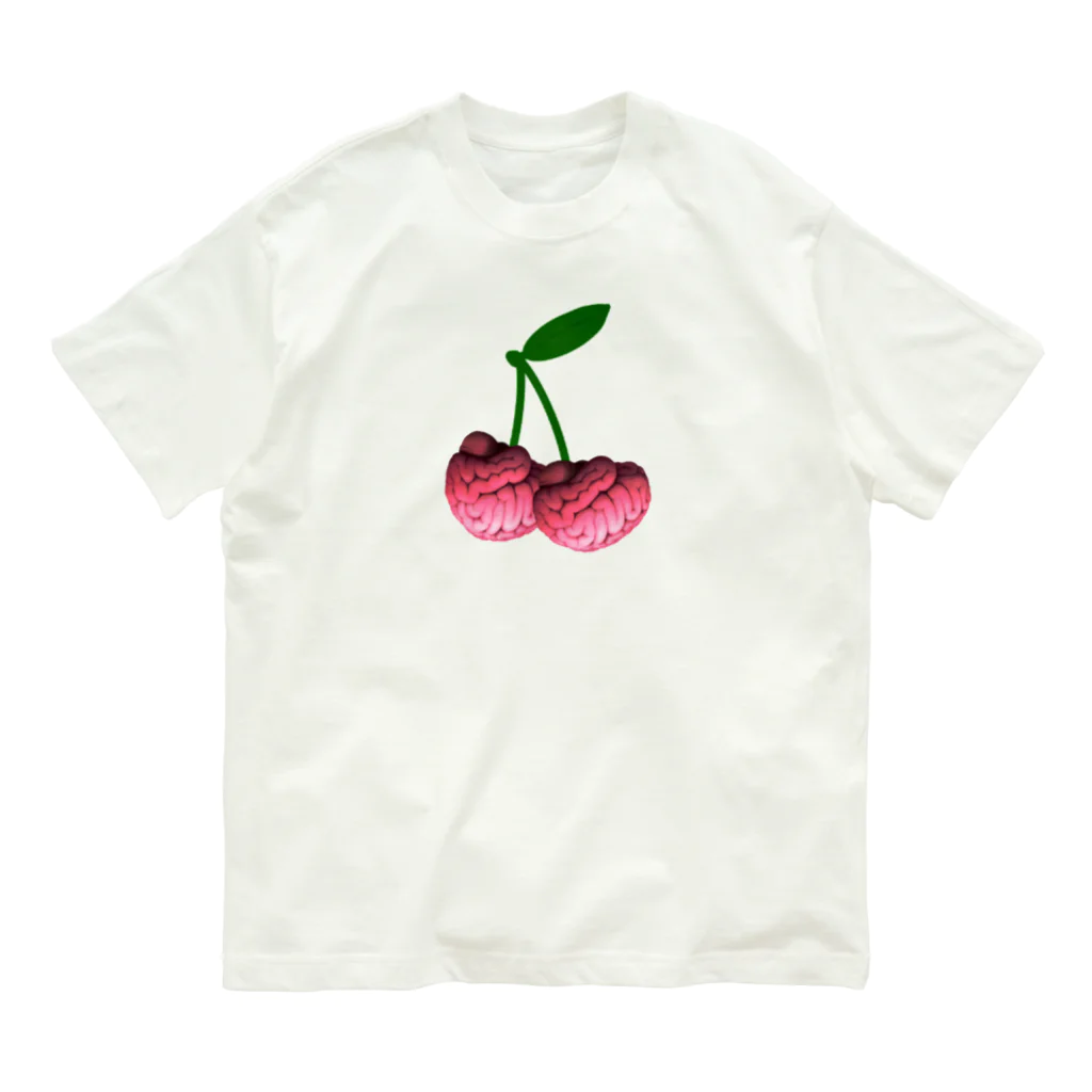 Lycoris Ant～リコリスアント～のNoKuranbO「脳くらんぼ」 Organic Cotton T-Shirt