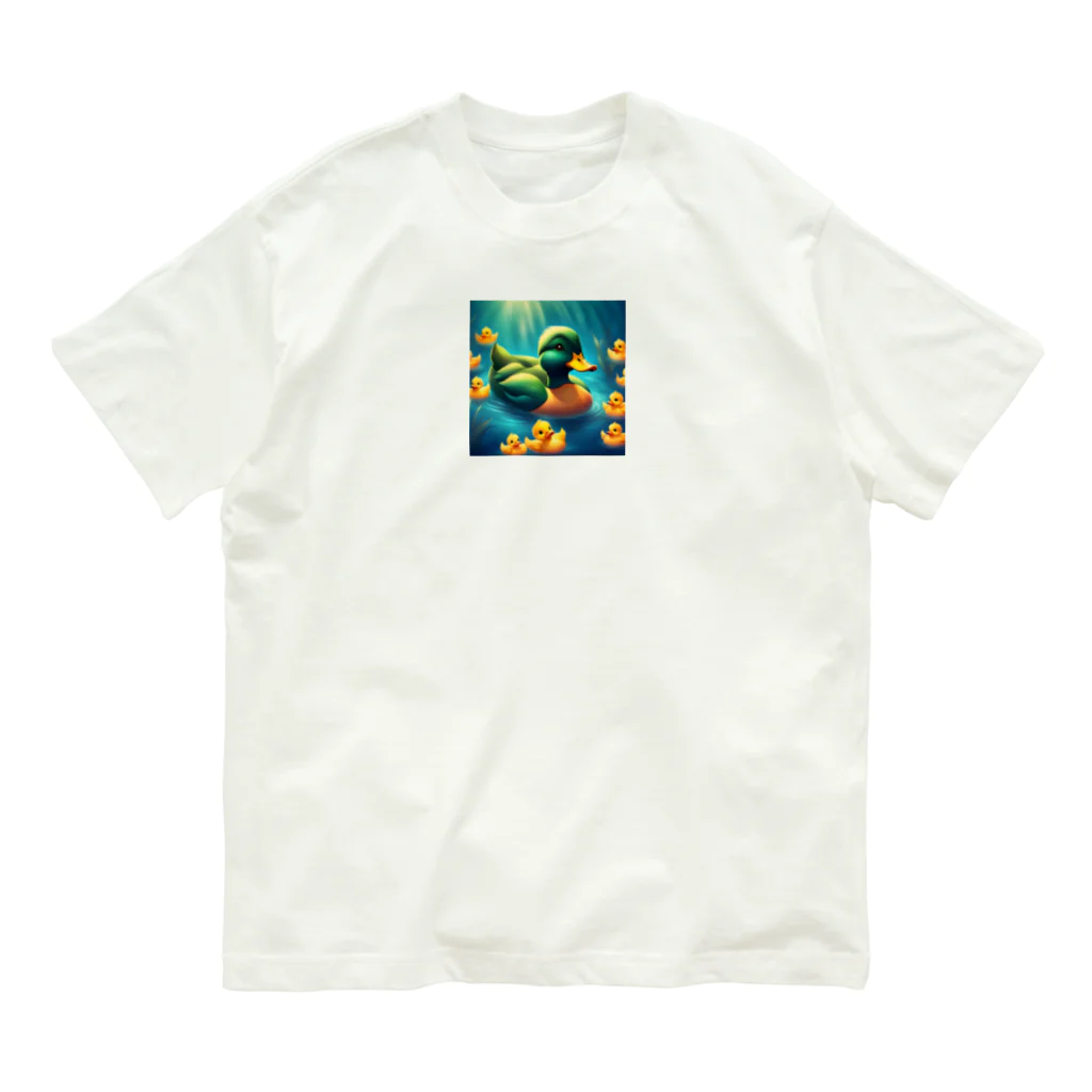 pipi_popoのアヒル Organic Cotton T-Shirt