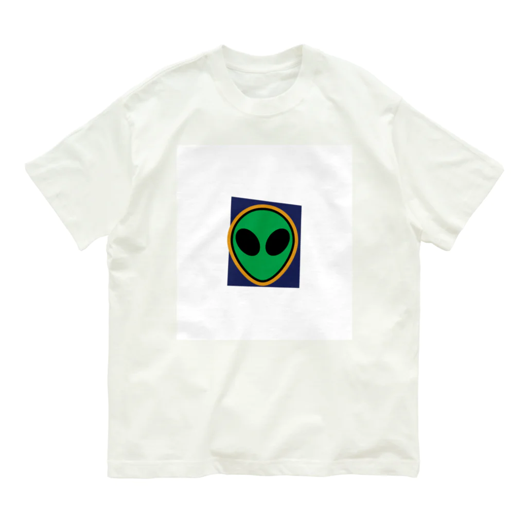 norimitu-の宇宙人2 オーガニックコットンTシャツ