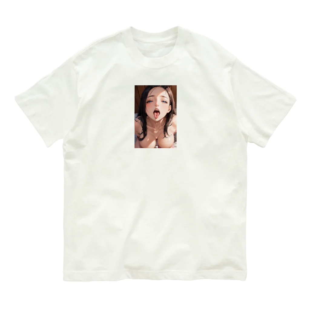 美少女学院の黒髪美少女　美鈴ちゃん４ Organic Cotton T-Shirt