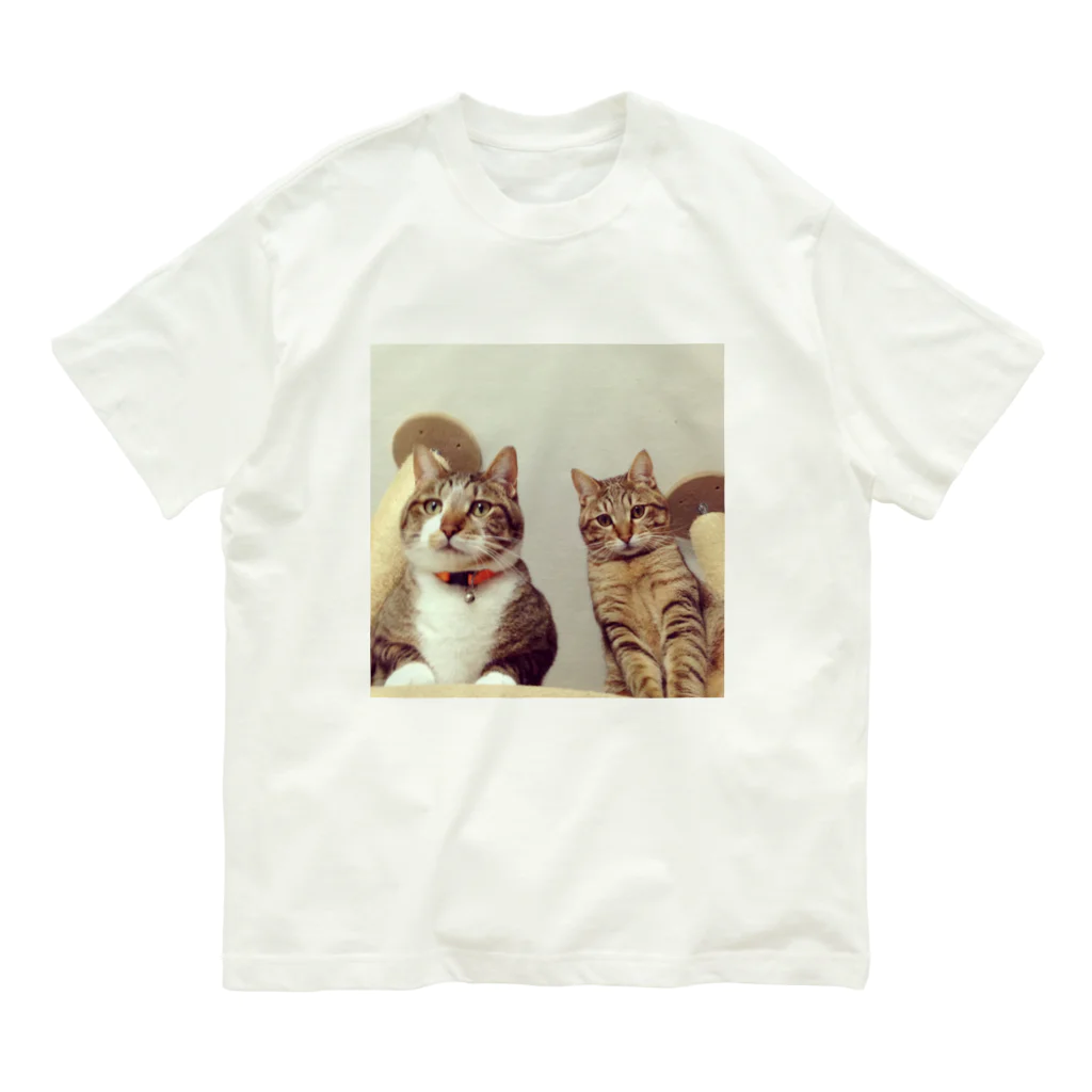 もんじゅのシマとチョロ Organic Cotton T-Shirt