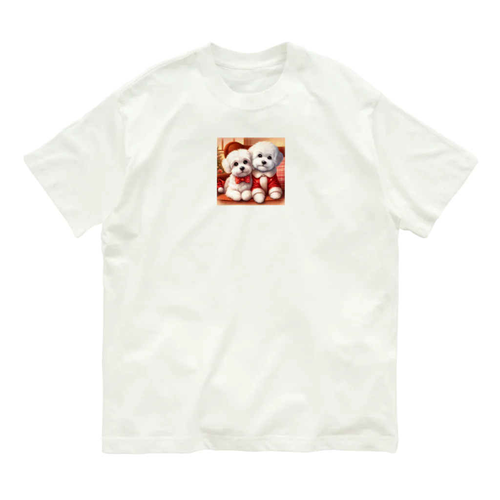 獣医学生の高橋さんのダブルマルチーズ Organic Cotton T-Shirt