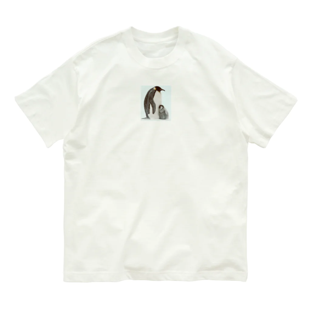 SWQAの皇帝ペンギン Organic Cotton T-Shirt