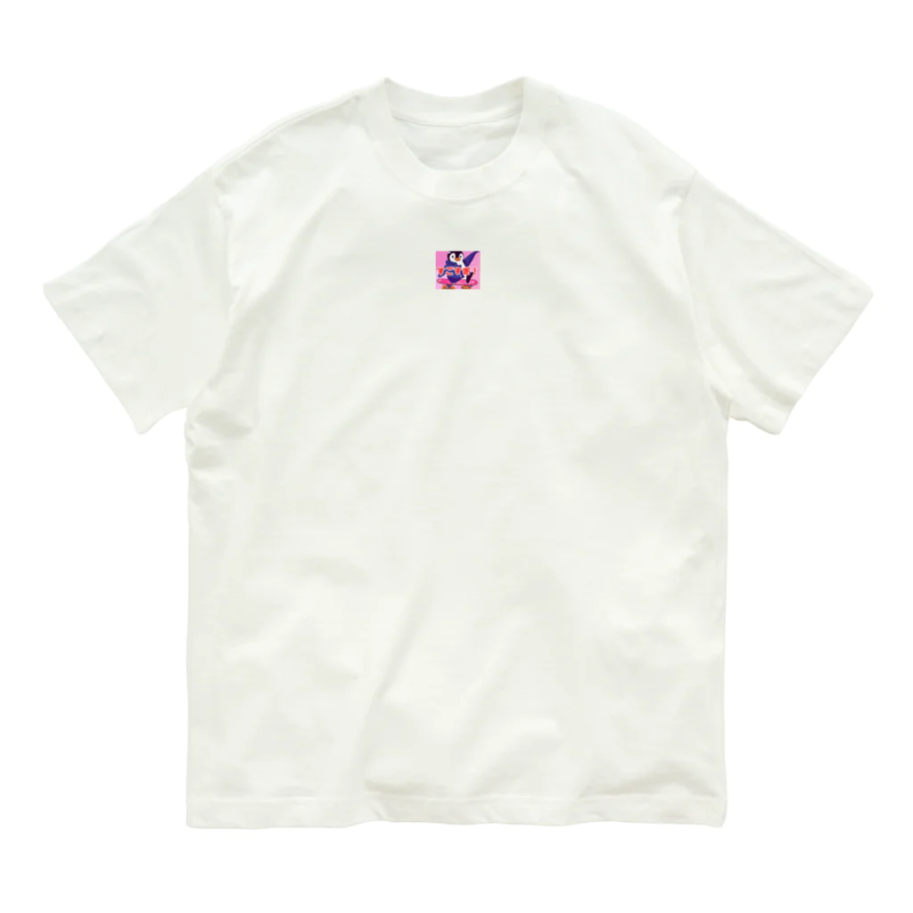 masayukのenjoy ペンちゃん オーガニックコットンTシャツ