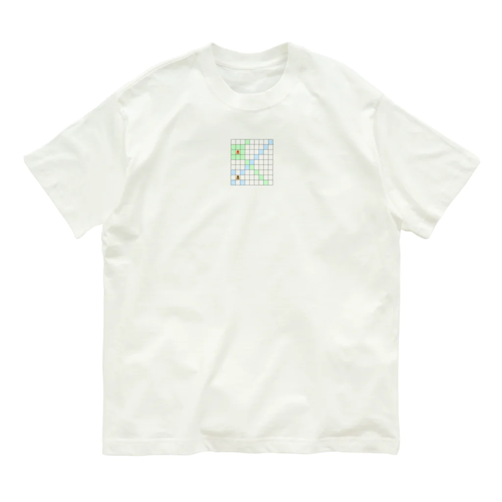 きほんてきにはものと～んの角行 Organic Cotton T-Shirt