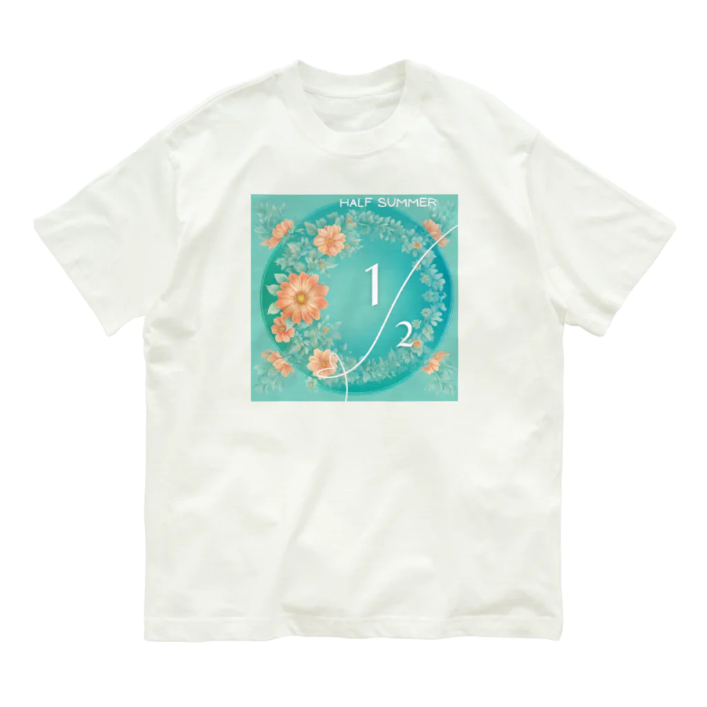 evening-fiveのHALF SUMMER 003 オーガニックコットンTシャツ